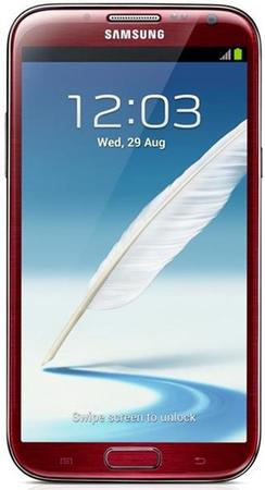 Смартфон Samsung Galaxy Note 2 GT-N7100 Red - Новороссийск